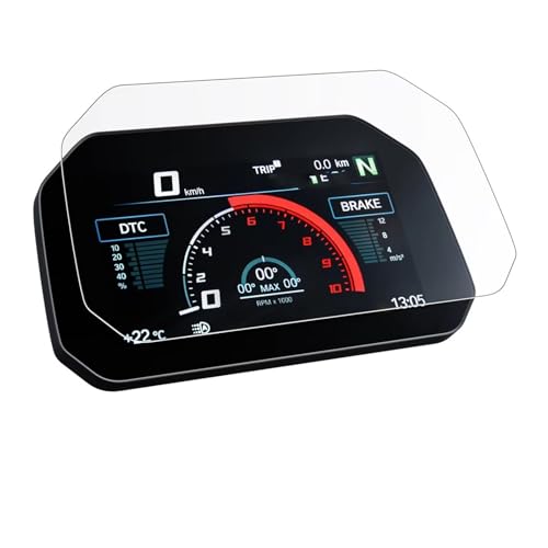Film d'instrument tableau de bord BMW S1000R protecteur d'écran moto TPU 2021-2023
