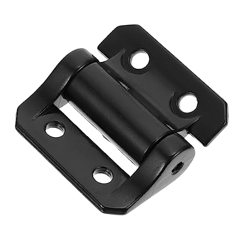 BUGUUYO 1 Pc Bisagra amortiguadora bisagras plegables armario de esquina bisagras de puerta negras oro bisagra para puerta de mueble bisagra de la puerta del mueble Aleación de zinc Black