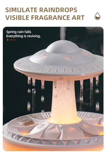 Docoss CloudRain Aroma Diffuser 480g White - Image 7