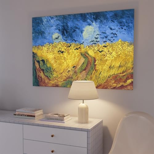 Toile Vincent Van Gogh Champ de blé décoration murale cadre - 7