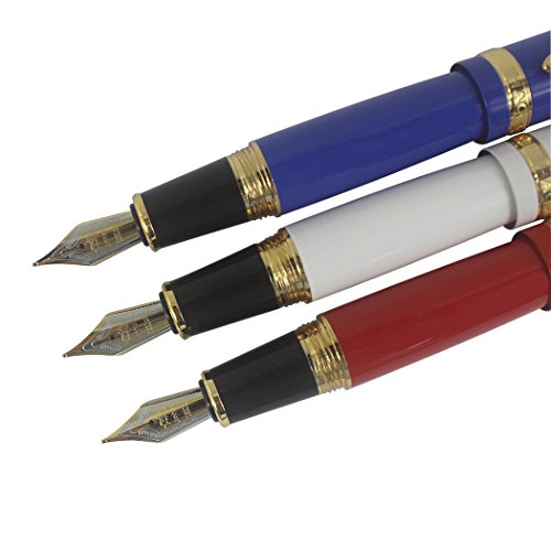 Zoohot XPST0522 Jinhao 159 Fountain Pens Heavy Big Pen Gold Trim 3 Pieces In 3 Colors thumb #2