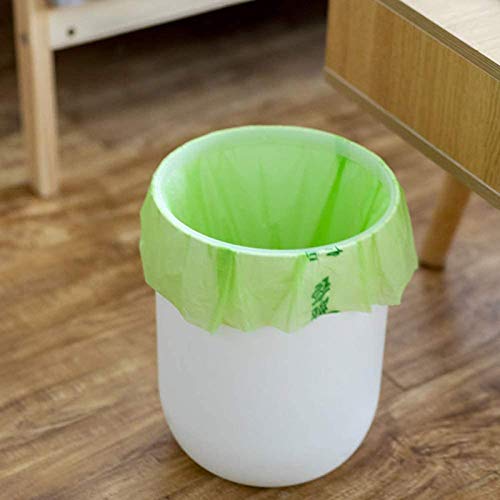 150 pièces sacs poubelle compostables sac de déchets alimentaires de cuisine biodégradable, sacs à ordures en amidon de maïs sac de restes de cuisine ( Color : Light green , Size : 150PCS_36X35CM )