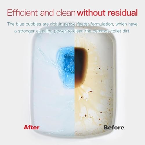 Image of BEYOND BASIC Flush Toilet Bowl Cleaner Tablets Bathroom Toilet Tank Cleaner PACK OF 10