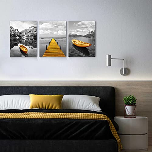 hyidecorart Nordic Nature Landscape Canvas Wall Art for Living Room Modern Artwork Bathroom Pictures Bedroom Wall Decor - Image 3