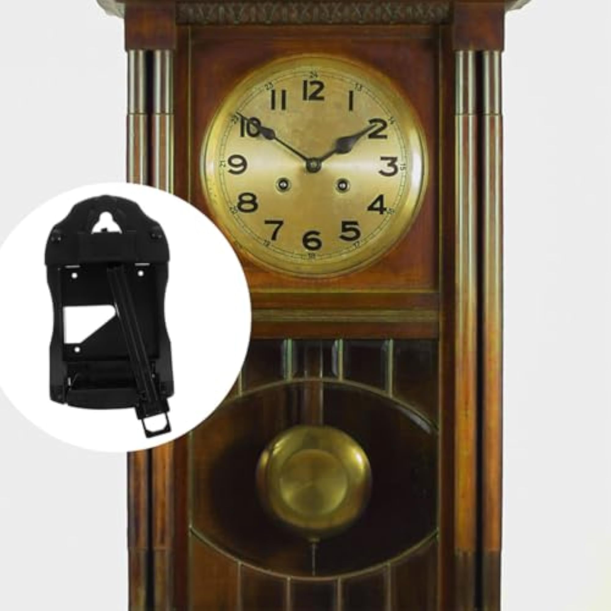 Pendulum Drive Unit for Clock Replacement, Silent Mechanism