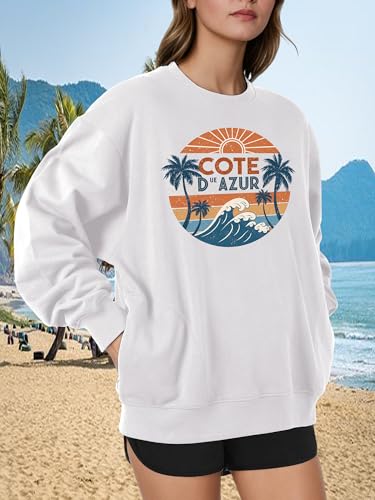 Sardine Crewneck Sweatshirt Fisherman Aesthetic Ocean Life Vintage Graphic Long Sleeve Pullover Outfits with Pockets3