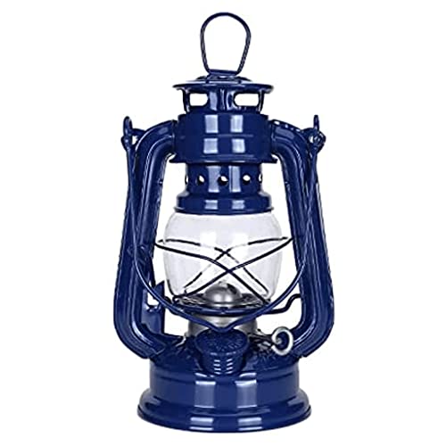 Kerosene Oil Lamp - Vintage Metal Portable Hurricane Lamp for Outdoor Lighting, Table Decor, and Camping - Available in 1pc or 2pcs Options