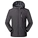 MINGCHE Regenjacke Herren Winterjacke Winddichte Hooded Windbreaker Wasserdichte Übergangsjacke Front Zip Vielfalt an Stilen und Farben Fahrradjacke Bergsteigerjacke Skijacke Outdoorjacke
