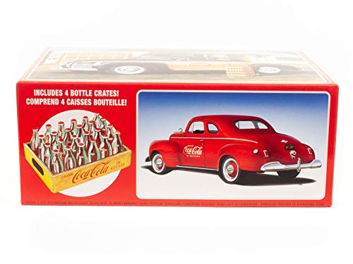 Kit de Modelo 1941 Plymouth Coupe Coca-Cola 1:25 AMT miniatura 4