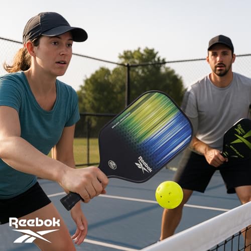 Image of Reebok Pickleball Paddle - Lightweight & Durable Design for All Skill Levels - Engineered for Power, Control & Precision
