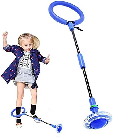 Jouet Sportif Coloré Cheville Skip Ball Pliable Avec Flash LED - Anneau De Saut Pour Filles 6-12 Ans (Violet Jouet Sportif Coloré Cheville Skip Ball Pliable Avec Flash LED - Anneau De Saut Pour Filles 6-12 Ans (Violet
