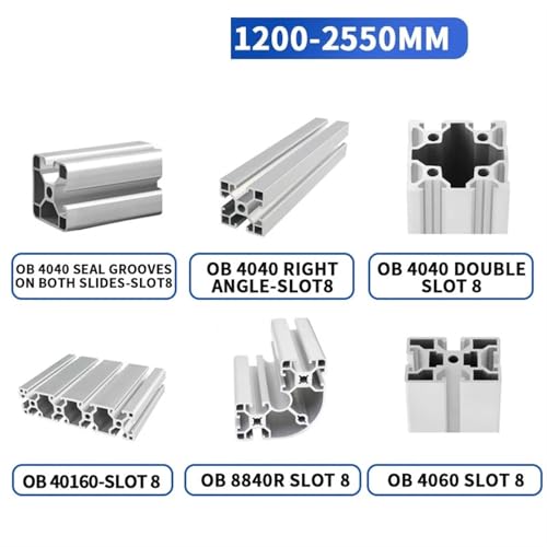 Rail de guidage pour machine à graver afin d'éliminer les vibrations sur profil 2100mm