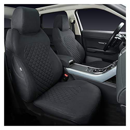 Fundas Asiento Coche Cuero Personalizadas Para Citroen C3-xr C4l Zx C4 Para Aircross C5 Para Para Xsara Para C-elysee Para Picasso Para C-triomphe Protector asiento coche(Black,Standard)