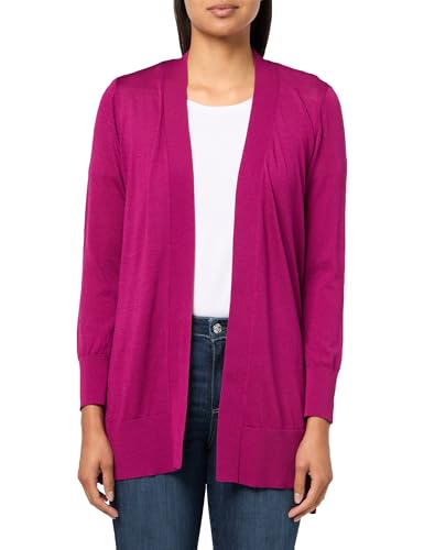 Image of Kasper Women's Shark Bite Open Front Cardi