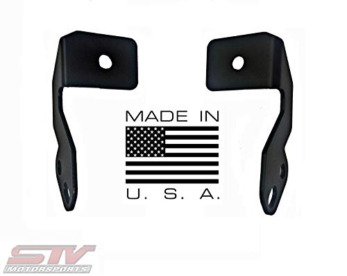 STV Motorsports POLARIS RZR XP 1000 RZR 900 A-Pillar LED Work Lights Mounting Brackets Kit – Custom Made in USA