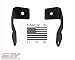 STV Motorsports 2015 2016 POLARIS RZR XP 1000 RZR 900 Black Lights Mounting Brackets Kit