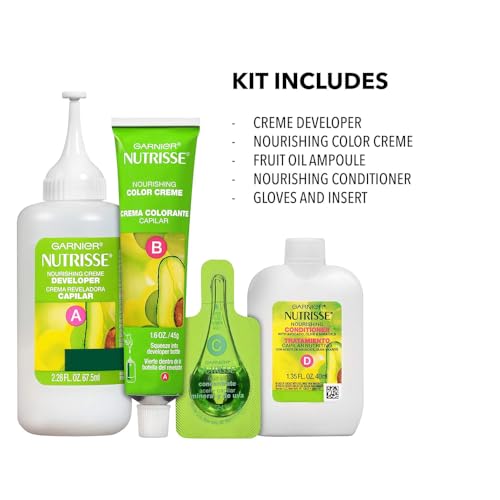 Garnier Nutrisse Haircolor Soft Black pack 2 miniatura 3