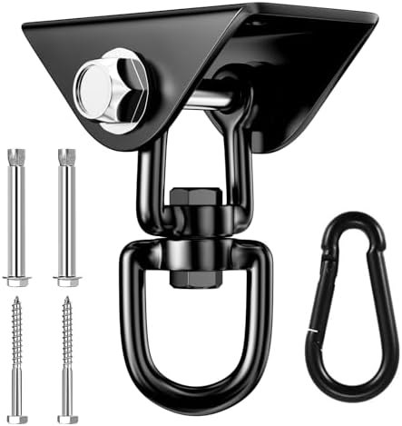SeeRaphee M6 Swivel Ceiling Mount Hook Heavy Duty 304 Stainless Steel
