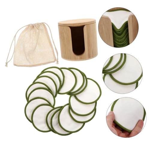 Lingettes démaquillantes lavables réutilisables pour peau sensible