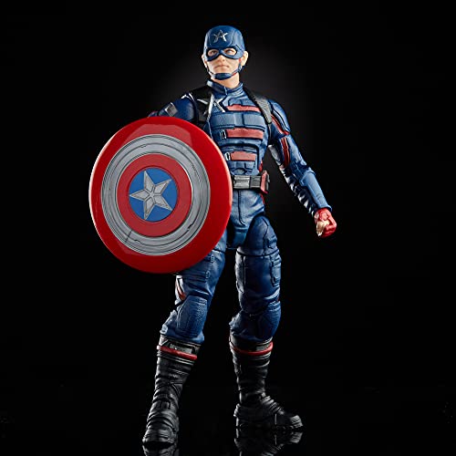 Boneco Marvel Legends Series Avengers, Figura de de 15 cm - Captain America: John F. Walker - F0224
