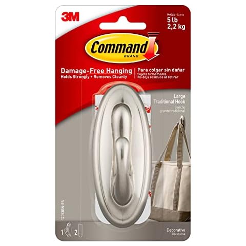 Command Large Traditional Plastic Hook Cover