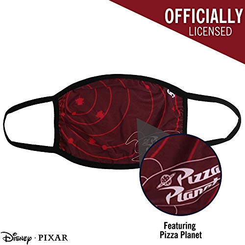Disney Pixar Toy Story Pizza Planet Rocket Logo Adult Face Mask, Multi, 1 Count (Pack Of 1) #TOP5