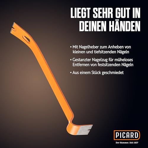 Picard Nageleisen BlackGiant® BigFlat-Bar 0,2 kg