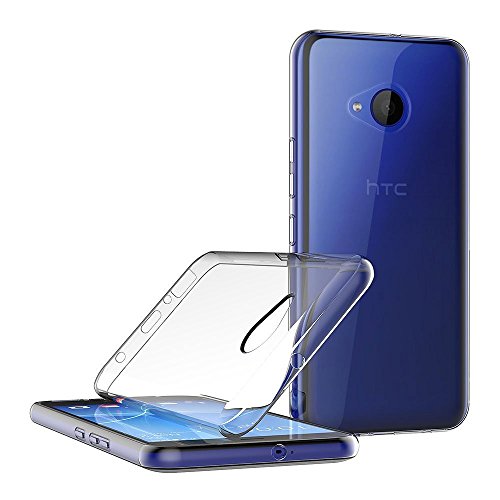 Maijin Case For Htc U11 Lite (5.2 Inch) Soft Tpu Rubber Gel Bumper Transparent Back Cover #TOP3