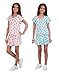 Sweet Butterfly Girls Short Sets with Fashion Tops and Matching Shorts for Kids Clothing With Fun Prints Sizes 5-16