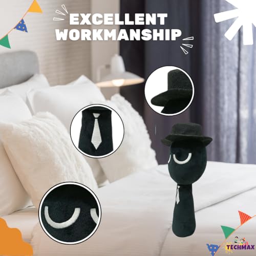 Image of Customized Text Black Sprunki Plushies
