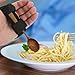 Healifty Adjustable Food Help Glove for Disabled Elderly with Fixing Strap Soft Comfortable Eating Aid 3.93 Inch Compact Design for Arthritis and Hand Tremors