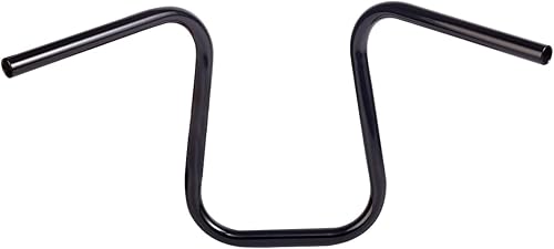 Vista 12 de Manillar redondo de 1 pulgada Ape Hanger Fit Harley Street Bob Sportster XL 883 1200 Street Bob Fat Boy Shadow Intruder Vulcan Road Star Drag Star