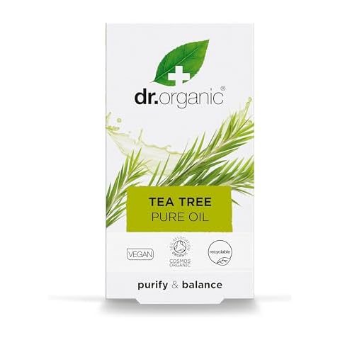 Dr. Organic Tea Tree Pure Oil 10ml for Skin Cover