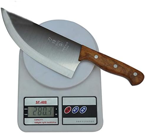 Meat Cleaver Knife, 8.2inch Kitchen Multi-purpose Cutter Pork Knife Slaughter Butcher Cleaver Knife Chinese Style Chef Cutlass Knives