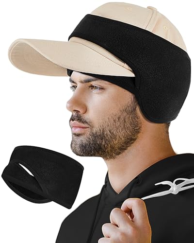 Neer Ear Warmer Ball Cap Windproof Fleece Cap Muffs Warming Hat Ear Muffs Winter Weather Headband Ear Warmer Men Women