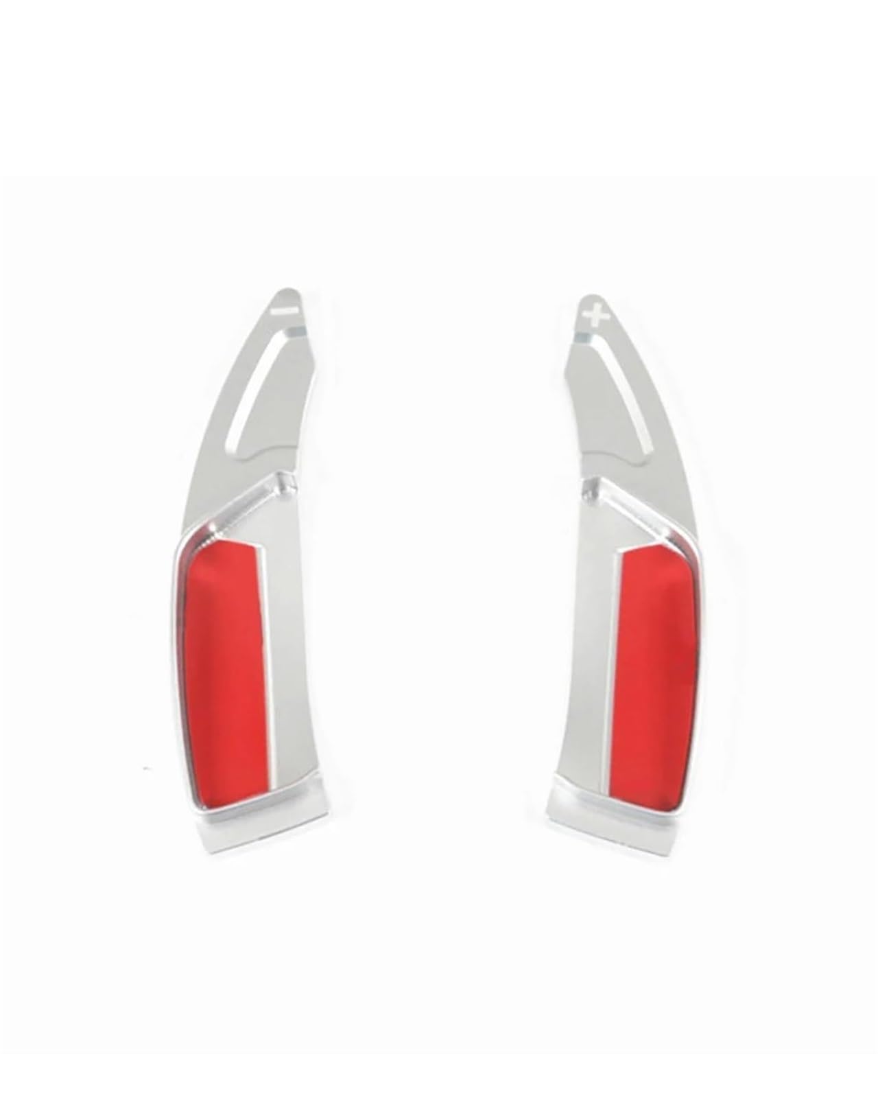 Paddle Shifter Cover Extensions For Peugeot 3008 2008 5008 508 308 208 GT SW Car Steering Wheel Shift Paddle Gear Paddles Extender Stickers Accessories(Silver)