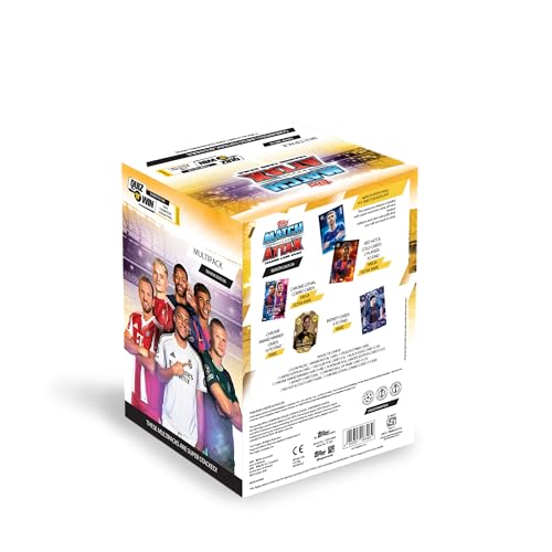 Image of Topps UEFA Champions League Match Attax 2025-26 Trading and Collectible Card Game (Multipack of 12)