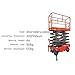 Jingzai202405 Industry Lift Platforms Mobile Lifting Platform Scissor Type Electric Hydraulic Lift Fully Automatic Aerial Work Platform