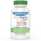 DrFormulas Nexabiotic Probiotic Powder for Babies, Infants & Kids Probiotics with Saccharomyces Boulardii, L. Acidophilus, B. Infantis Better Than Gripe Water or Baby Drops, 30 Servings