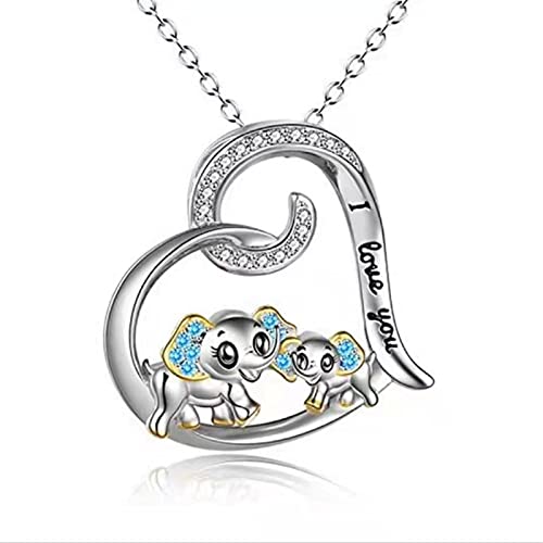 Halskette Damen 925 Ketten | Mutter Silberkette MoM Herz Kette Silber Damen Ketten Schmuck Damen Geschenk für Frauen Mutter Tochter Muttertag Cover