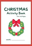 Christmas Activity Book for Kids (French Edition)