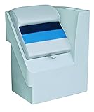 Wise 8WD1305R-1011 Deluxe Series Pontoon Right Lean Back Recliner, Grey/Navy/Blue