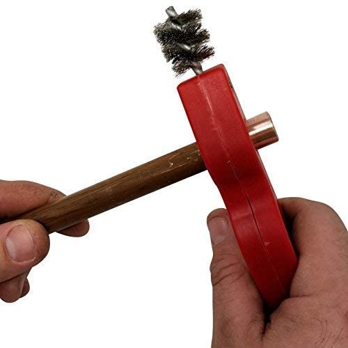 Tofl 4-In-1 Copper Pipe Cleaner | For Pipe Fittings And Tubing | Preps Pipes For Soldering #TOP3