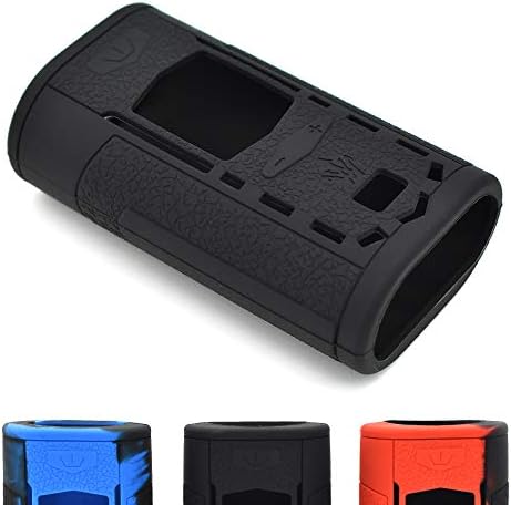 Cyameri Texture Case for Voopoo X217 Protective Silicone Skin Rubber Cover Sleeve Wrap Gel Shield for Voopoo X-217 217W Mod Box (Black)