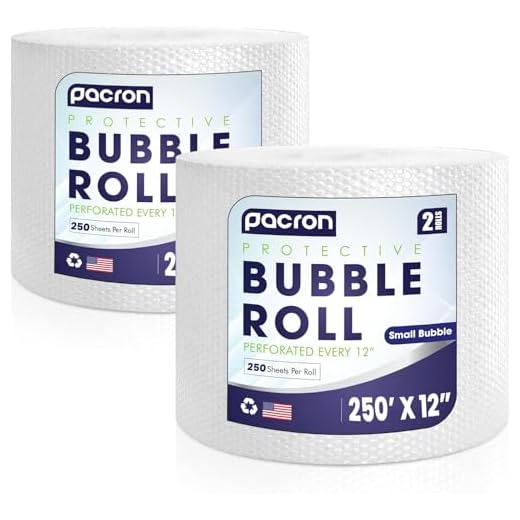 500FT Bubble Roll Wrap for Fragile Items