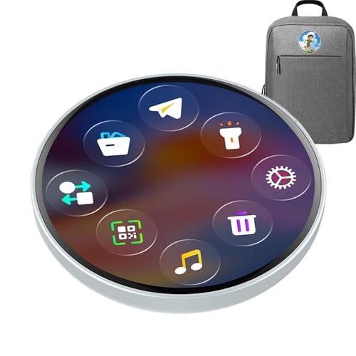 digital – Pin de pantalla táctil recargable, etiqueta de nombre electrónica LED para conciertos, festivales de música, eventos deportivos, , uso escolar, de pantalla