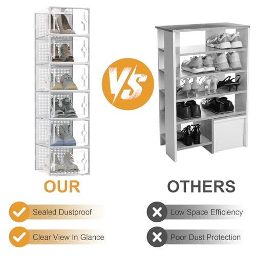 40% OFF Cajas de almacenamiento de zapatos (12 unidades) - $23.99