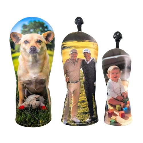 3-Piece Custom Head Cover Set