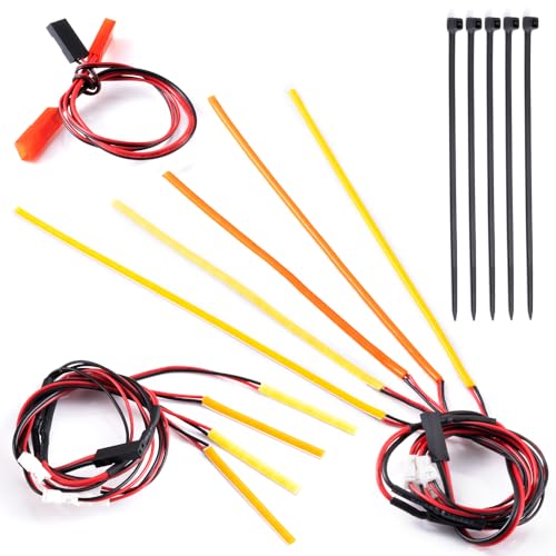 MORLORDY RC LED Light Strip Kits - Headlight & Taillight & B