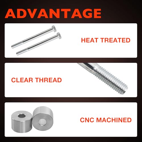 Image of ATRACYPART Skid Plate Adapter Kit | Compatible with Toyota Tundra TRD Pro (2007-2021), Replaces# 67-5443